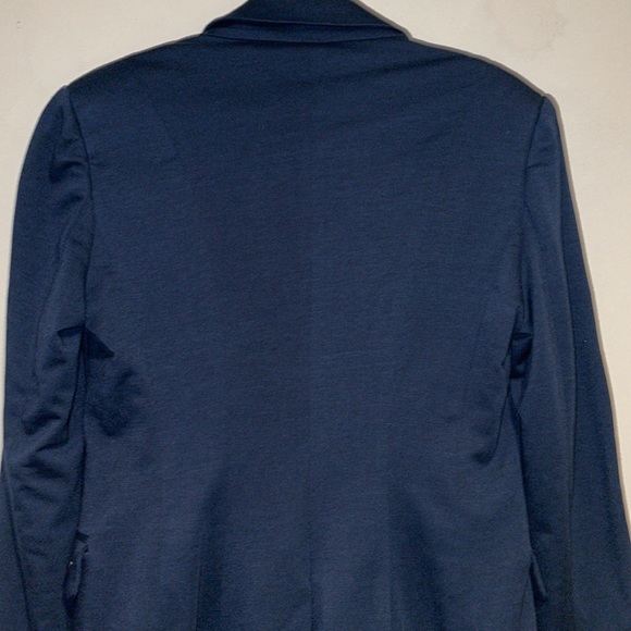 Forever 21 Navy Knit Blazer Large - Picture 5 of 10